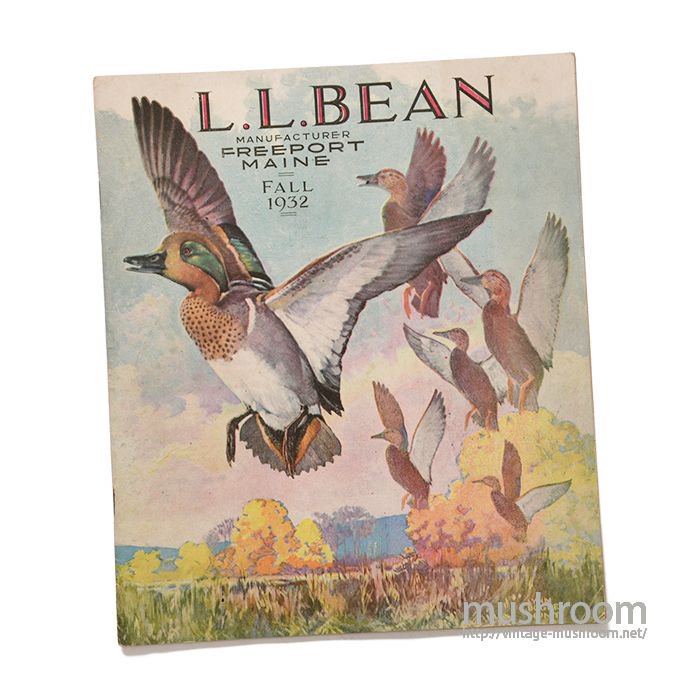 L.L.BEAN 1932 FALL CATALOG - 古着屋 ｜ mushroom(マッシュルーム 