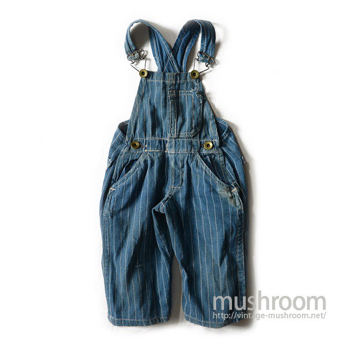 STIFEL JUNIOR WABASH-STRIPE OVERALLS - 古着屋 ｜ mushroom