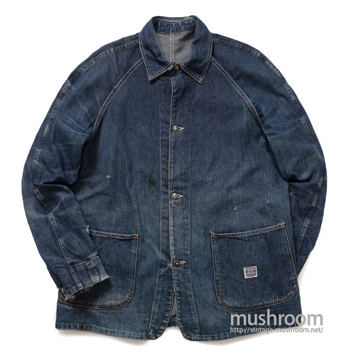 WW2 PAYDAY TWO-POCKET DENIM COVERALL - 古着屋 ｜ mushroom 