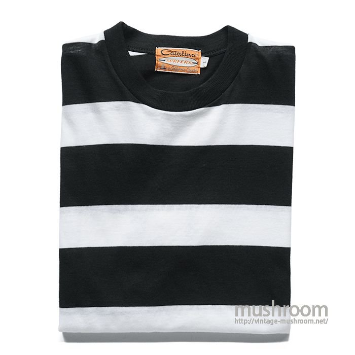 CATALINA WIDE BORDER STRIPE T-SHIRT（ L/MAYBE..DEADSTOCK ）
