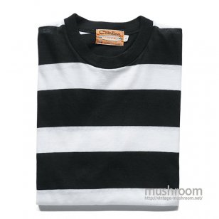 CATALINA WIDE BORDER STRIPE T-SHIRT L/MAYBE..DEADSTOCK 