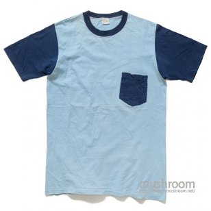TOWNCRAFT TWO-TONE POCKET TEE