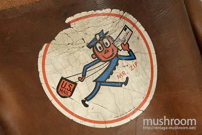 U.S.MAIL LEATHER BAG（ 1962/MR.ZIP ） - 古着屋 ｜ mushroom