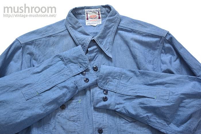 BIG YANK CHAMBRAY SHIRT（ MINT/ONE-WASHED ） - 古着屋