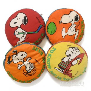 OLD SNOOPY CUSION 4SET