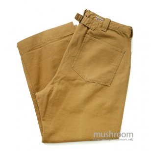 THE AMERICAN BRAND BROWN DUCK WORK TROUSER