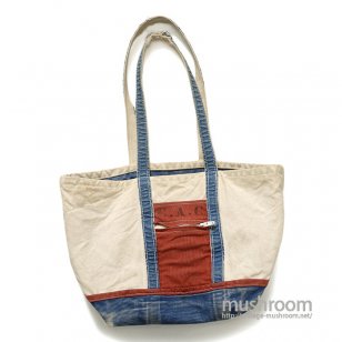 OLD CANVAS TOTE BAG 