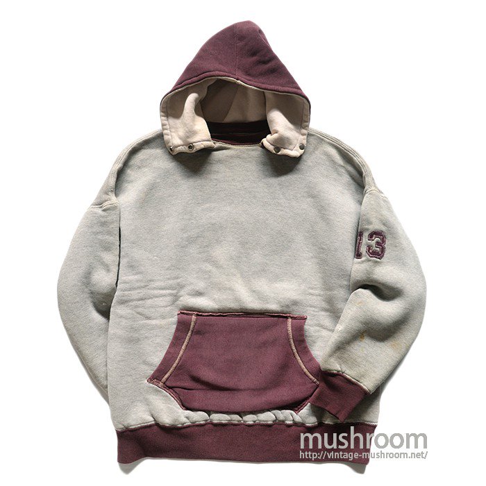 DOUBLE FACE TWO TONE SWEAT With AFTER HOODY
