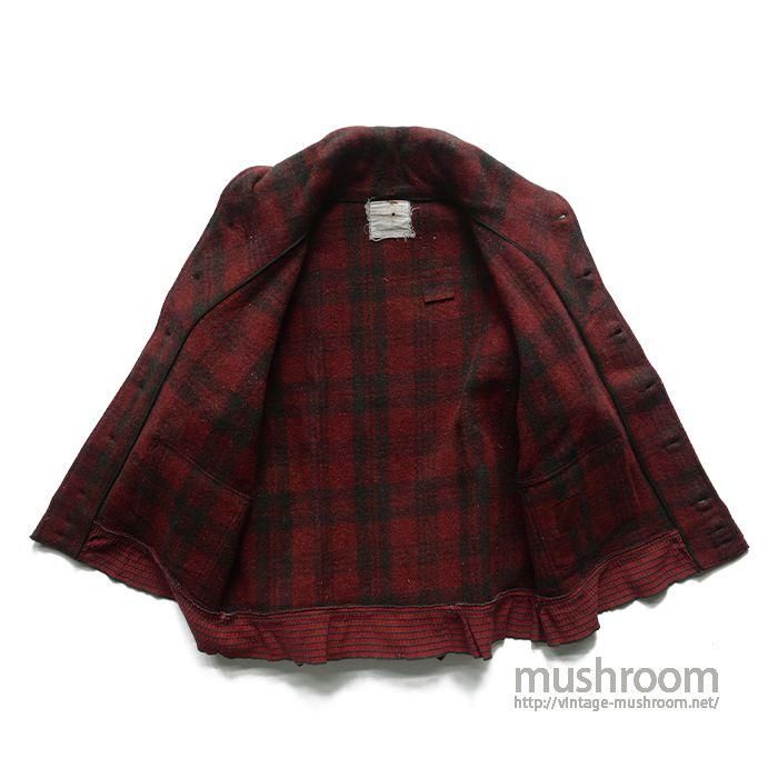 CCC A-1 STYLE PLAID WOOL JACKET - 古着屋 | mushroom CCC A-1 STYLE PLAID WOOL JACKET - 古着屋 | mushroom