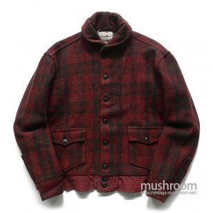 CCC A-1 STYLE PLAID WOOL JACKET