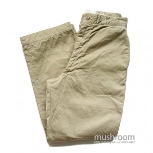 U.S.ARMY CHINO TROUSER 33-31/ONE-WASHED 