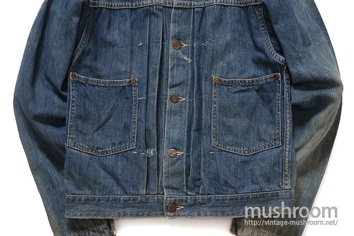BAYLY TWO-POCKET DENIM JACKET - 古着屋 ｜ mushroom