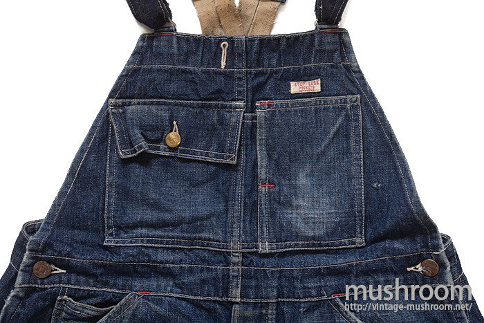 STRONGHOLD DENIM OVERALLS - 古着屋 ｜ mushroom(マッシュルーム) ヴィンテージクロージングストア