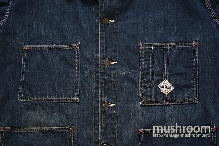 GO-PFOR DENIM COVERALL - 古着屋 ｜ mushroom(マッシュルーム