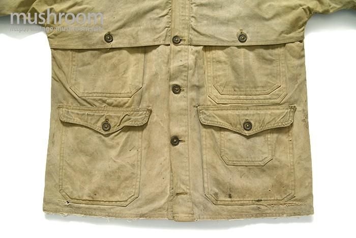 Hirsch-Weis TIN CLOTH LOGGER'S CRUISER JACKET - 古着屋