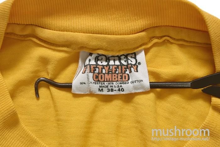 NIKE 80年製 米国製 他社ボディ Tシャツ CASCADE RUN OFF