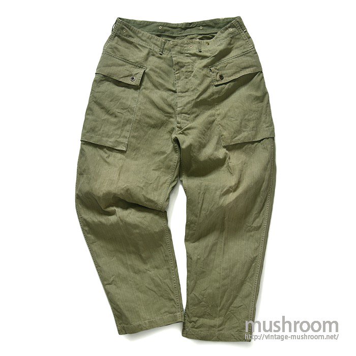 USMC P-44 HBT UTILITY TROUSERS - 古着屋 ｜ mushroom(マッシュルーム