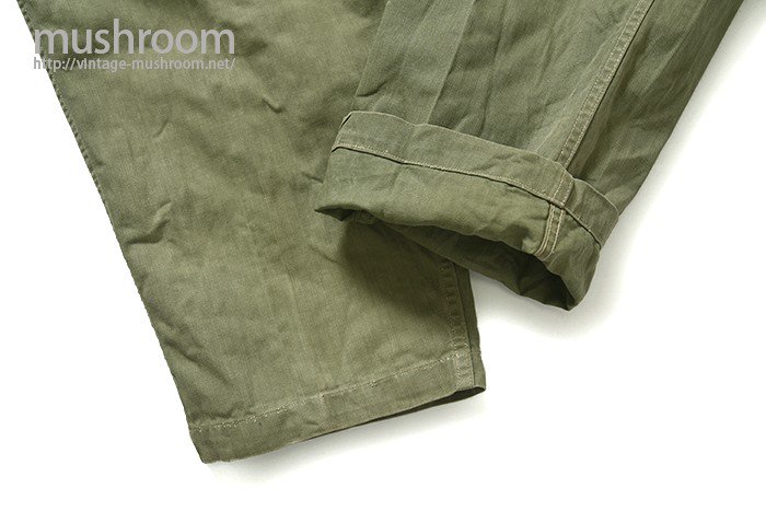 USMC P-44 HBT UTILITY TROUSERS - 古着屋 ｜ mushroom(マッシュルーム