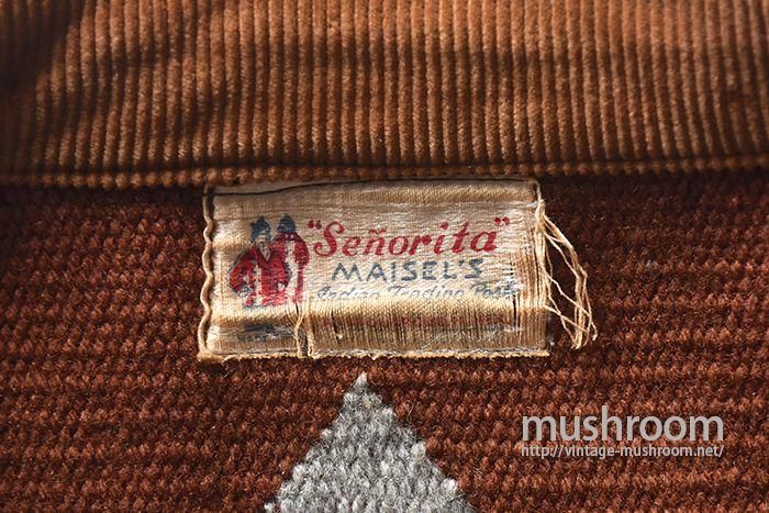 OLD CHIMAYO JACKET（ MINT ） - 古着屋 ｜ mushroom(マッシュルーム