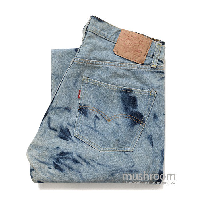 LEVI'S 501E S TYPE BLEACHED JEANS（ W34L31/MINT ） - 古着屋