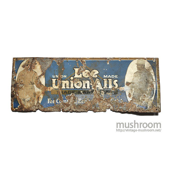 Lee UNION-ALLS ADVERTISING SIGN
