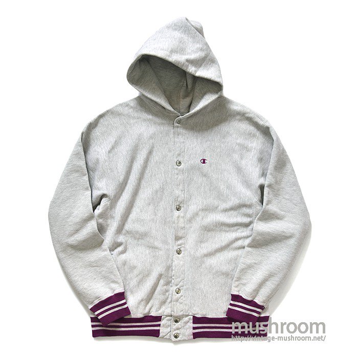 CHAMPION REVERSE WEAVE SNAP-BUTTON HOODY