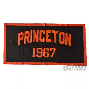 PRINCETON UNIV FELT BANNER