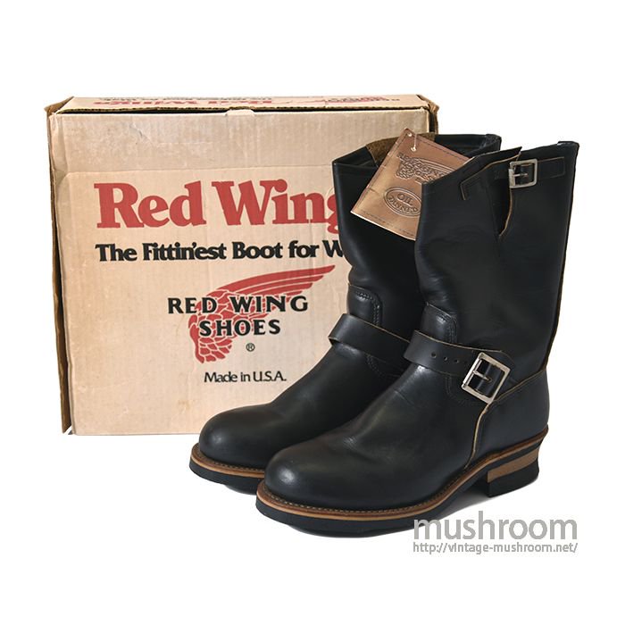 RED WING PT83 ENGINEER BOOTS（ 8D/ALMOST DEADSTOCK ） - 古着屋 