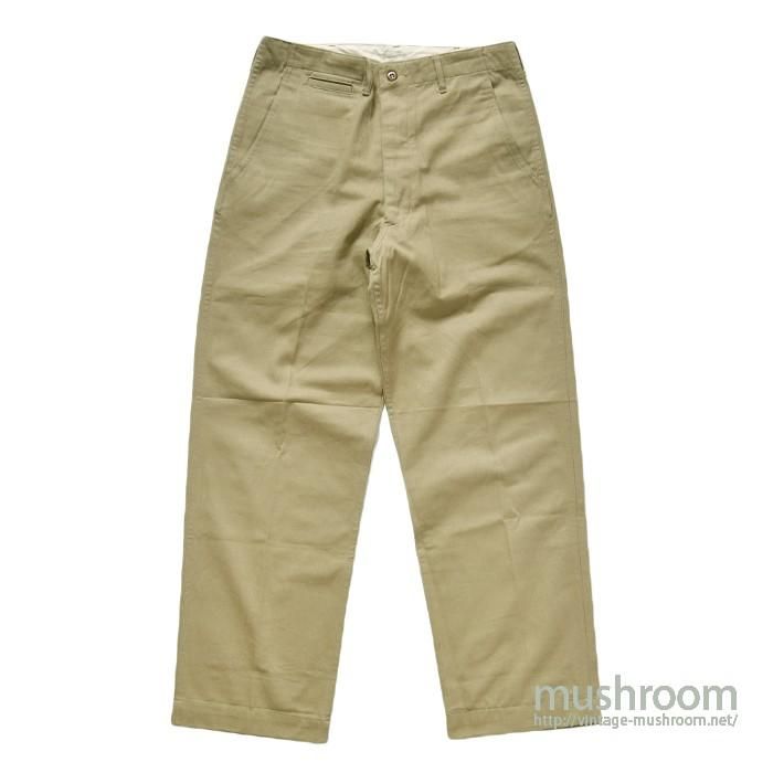 U.S.ARMY 45KHAKI CHINO TROUSER - 古着屋 | mushroom U.S.ARMY 45KHAKI CHINO TROUSER - 古着屋 | mushroom