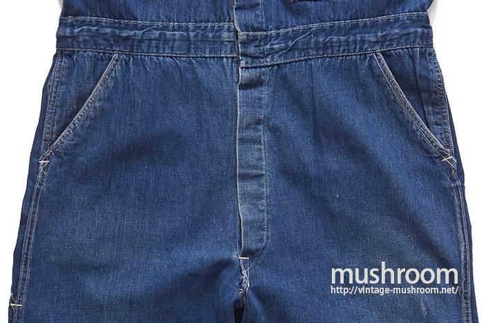 WW2 SMITH'S COVERALLS DENIM ALL IN ONE - 古着屋 ｜ mushroom