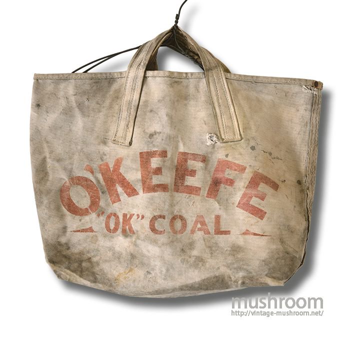 OKEEFE CANVAS COAL BAG