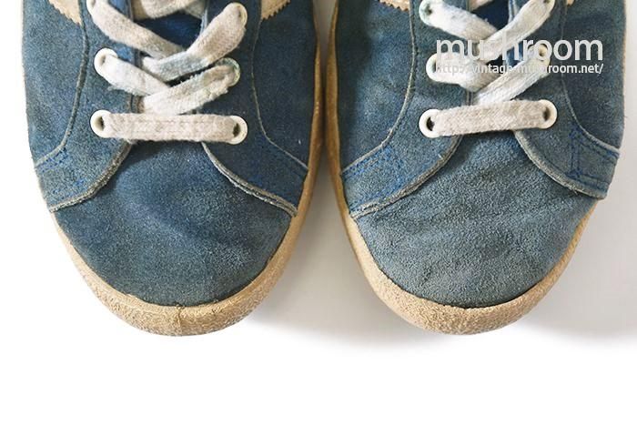 フランス製adidasアディダスTOURNAMENT BLUEトーナメントブルー 70年代 70s アディダス フランス製 紺 ネイビー 靴 | ビンテージ