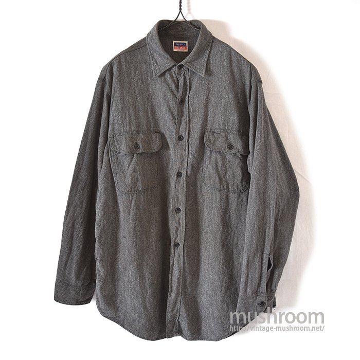 BIG MAC BLACK CHAMBRAY SHIRTS ほぼDEADシャツ - シャツ