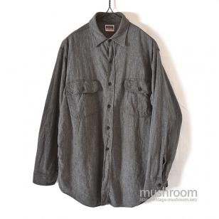 BIG MAC BLACK CHAMBRAY WORK SHIRT