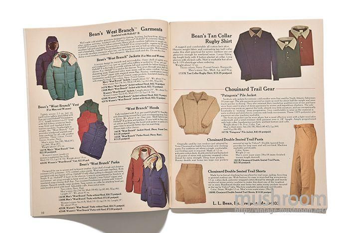 L.L.BEAN 1979 SPRING CATALOG - 古着屋 ｜ mushroom