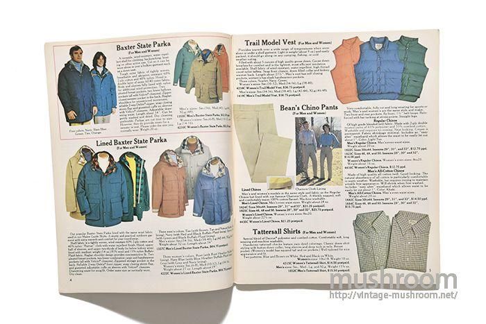 L.L.BEAN 1980 SPRING CATALOG - 古着屋 ｜ mushroom