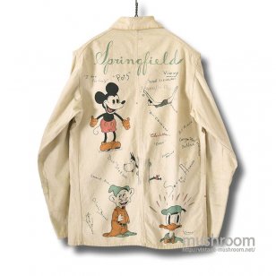 CARTER'S HAND-PAINTED COLLEGE MEMORIAL JACKETMINT