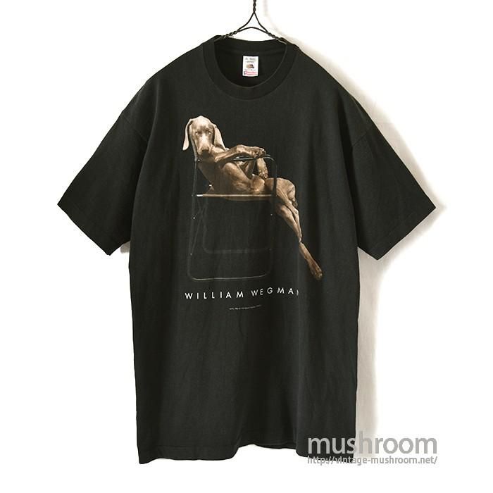 WILLIAM WEGMAN ウィリアムウェグマン Tシャツ USA製 アート-