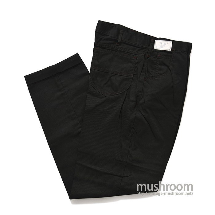 OLD BLACK TAPERED PANTS（W36/DEADSTOCK）