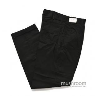 OLD BLACK TAPERED PANTSW36/DEADSTOCK