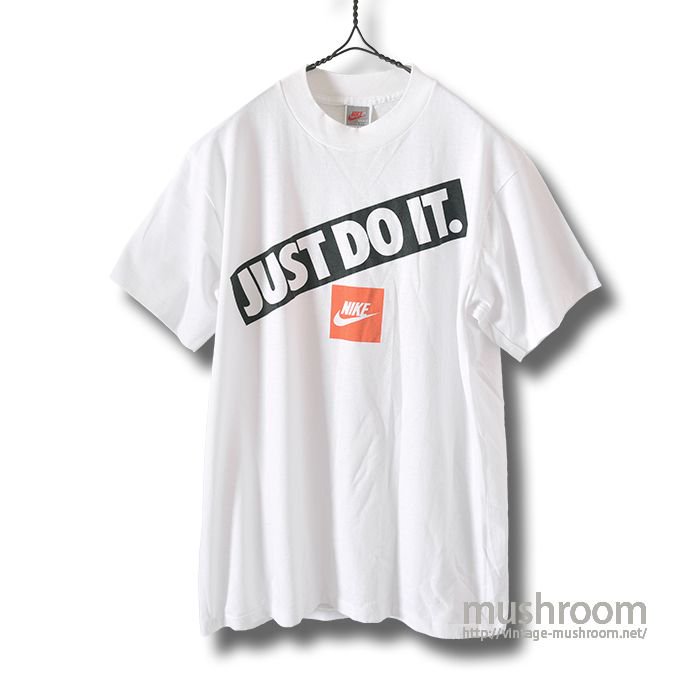 新品デットストック♪新品 80年代 ビンテージ ナイキ just do it T