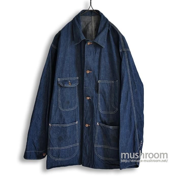 OLD RAILROAD DENIM COVERALL - 古着屋 ｜ mushroom