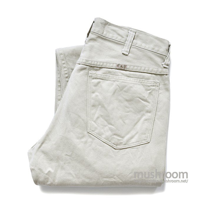 WRANGLER COTTON TWILL TAPERED PANTS