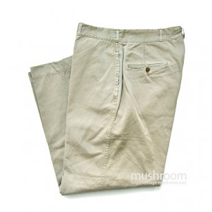 U.S.NAVAL CLOTHING DEPT CHINO TROUSERS