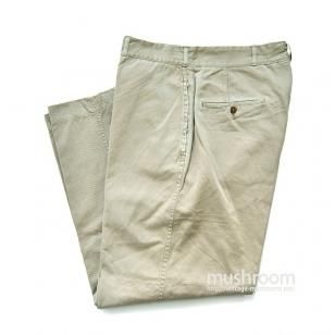 U.S.NAVAL CLOTHING DEPT CHINO TROUSERS