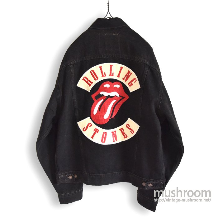 ROLLING STONES DENIM JACKET（MADE BY LEVI'S） - 古着屋 ｜ mushroom ...