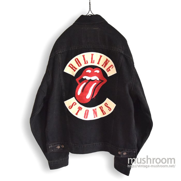 ROLLING STONES DENIM JACKET（MADE BY LEVI'S）