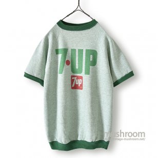 OLD 7UP ADVERTISING S/S SWEAT SHIRT
