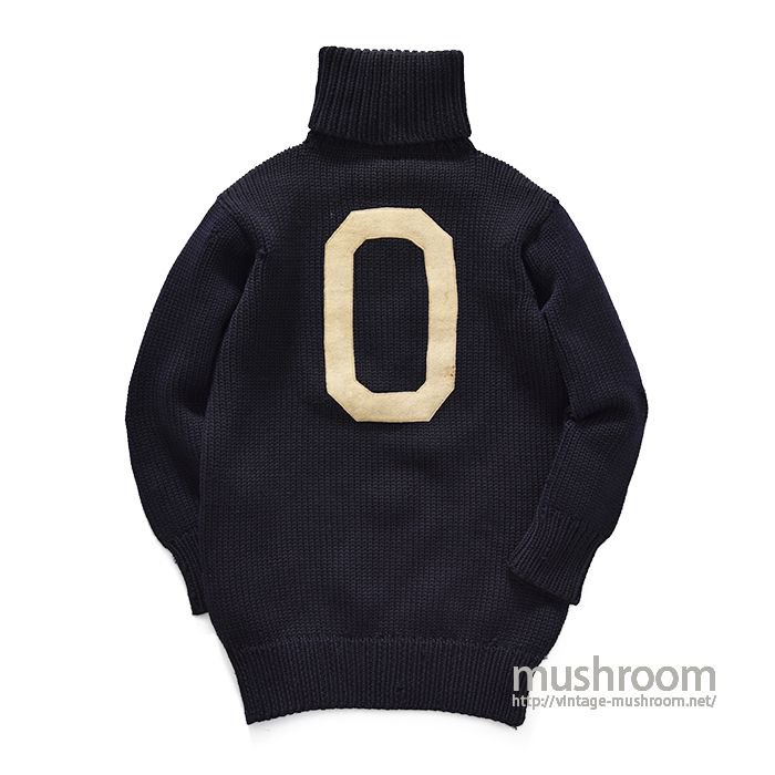 OLD COLLEGE TURTLE-NECK SWEATER