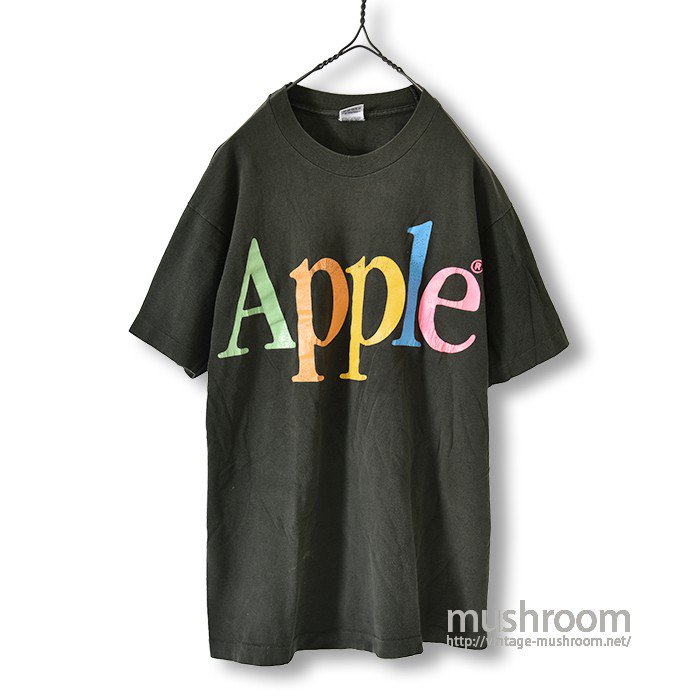 17500円割引き 話題の行列 90s Apple アップル ビンテージ Tシャツ XL